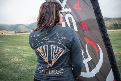 Time To Fly SDSD Tri-Blend Long Sleeve