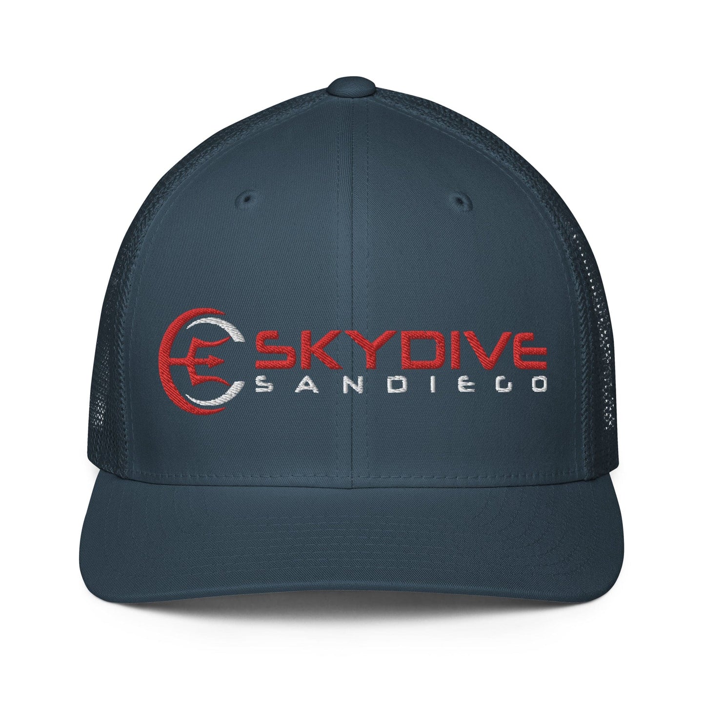 SDSD Flex fit Mesh back trucker cap - Skydive San Diego Retail