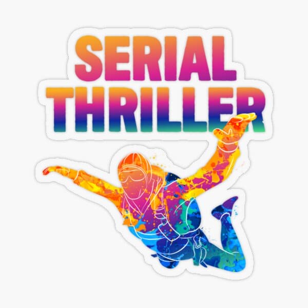 Serial Thriller Sticker - Skydive San Diego Retail